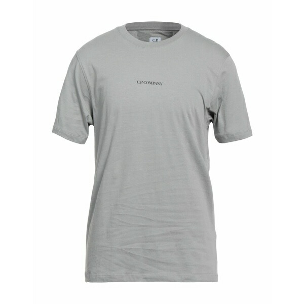 シーピーカンパニー メンズ Tシャツ Grey T-shirts トップス
