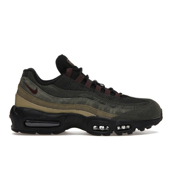 Nike ナイキ メンズ スニーカー  【Nike Air Max 95 Black Earth Sequoia Cargo Khaki】  大きさ US_7(25.0珊) Black/Earth-Sequoia-Cargo Khaki