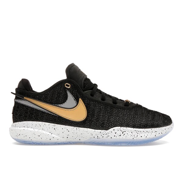 Nike ナイキ メンズ スニーカー  【Nike LeBron 20 Black Metallic Gold】  大きさ US_M_15 Black/Metallic Gold/White/Pure Platinum