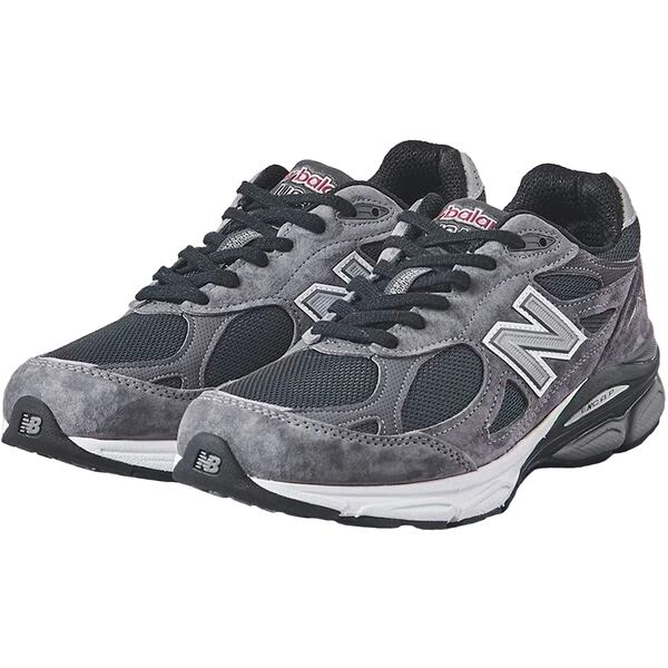 New Balance ニュー平衡にする メンズ スニーカー  【New Balance 990v3 MiUSA United Arrows Charcoal】  大きさ US_5.5(23.5糎) Dark Grey/Black