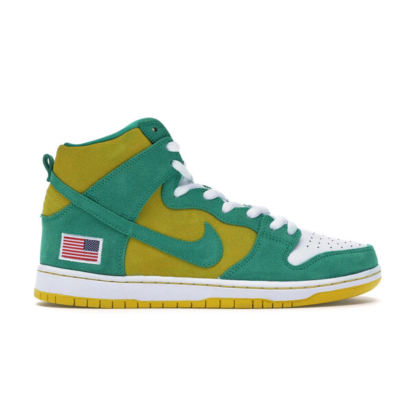 Nike ナイキ メンズ スニーカー 【Nike SB Dunk High Oakland Athletics】 サイズ US_8(26.0cm) Stadium Green/Stadium Green-Black-Speed Yellow|asty