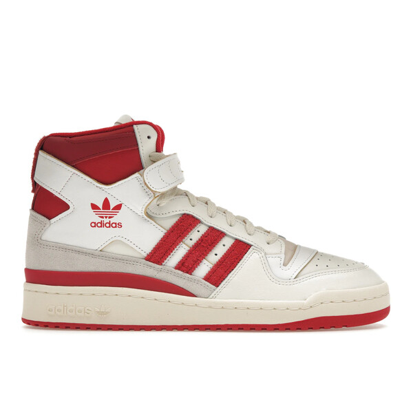 adidas アディダス メンズ スニーカー  【adidas Forum 84 Hi Cloud White Team Red】  大きさ US_M_13 Cloud White/Team Red