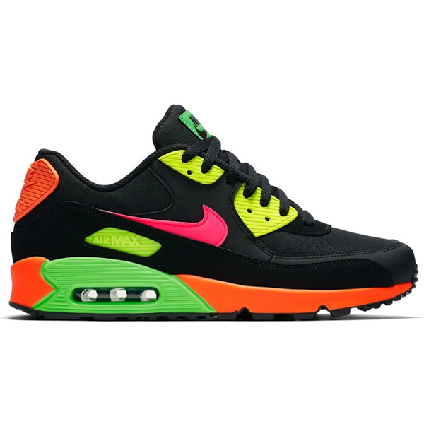 Nike ナイキ メンズ スニーカー  【Nike Air Max 90 Tokyo Neon】  大きさ US_7(25.0珊) Black/Racer Pink-Hyper Crimson-Green Strike-Volt