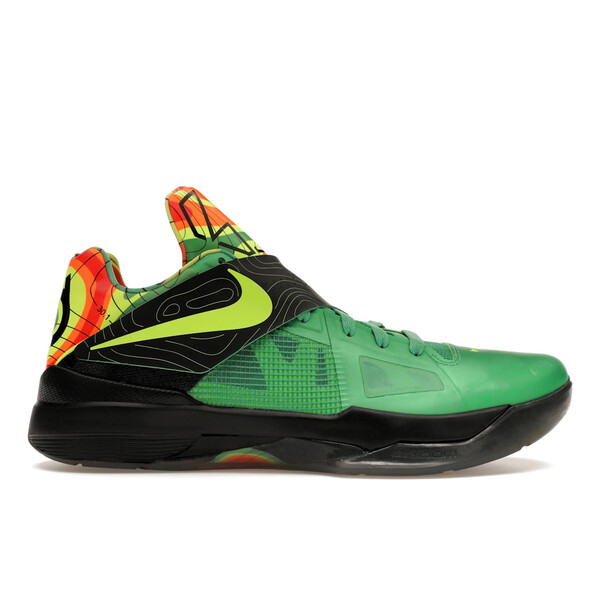 Nike ナイキ メンズ スニーカー 【Nike KD 4 Weatherman (2011)】 サイズ US_12(30.0cm) Stadium Green/Volt-Black-Team Orange|asty
