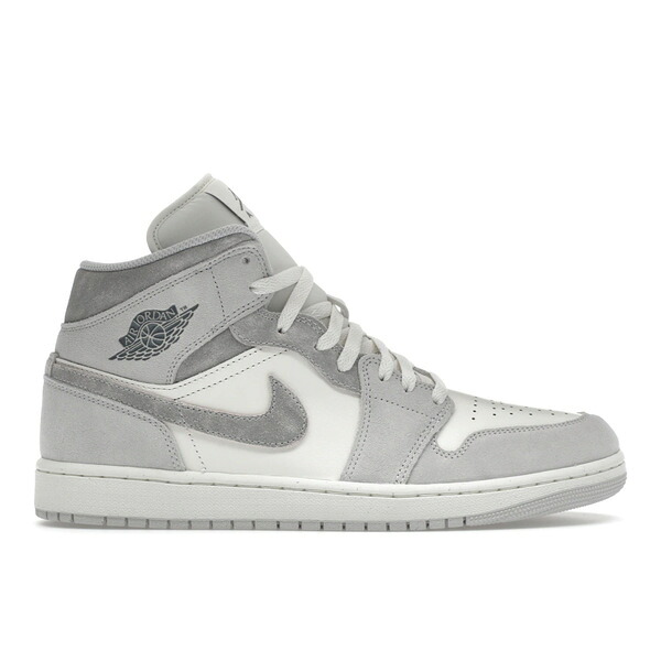 Jordan ジョーダン メンズ スニーカー 【Jordan 1 Mid SE Neutral Grey Sail】 サイズ US_12.5(30.5cm) Neutral Grey/Sail/Smoke Grey|asty