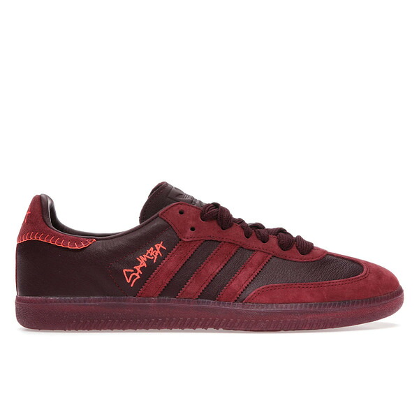 adidas アディダス メンズ スニーカー  【adidas Samba Jonah Hill Burgundy】  大きさ US_9(27.0珊) Burgundy/Burgundy/Burgundy