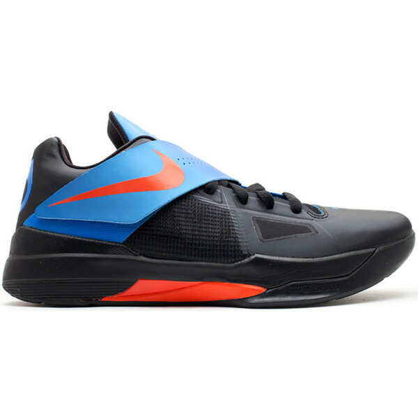 Nike ナイキ メンズ スニーカー  【Nike KD 4 Away】  大きさ US_10(28.0珊) Black/Team Orange-Photo Blue