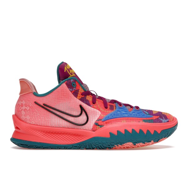 Nike ナイキ メンズ スニーカー  【Nike Kyrie 4 Low Bright Crimson Aquatone】  大きさ US_7(25.0珊) Bright Crimson/Red Plum/University Blue/Black