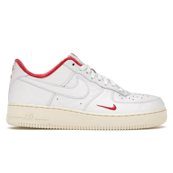 Nike ナイキ メンズ スニーカー  【Nike Air Force 1 Low Kith Japan】  大いさ US_8.5(26.5糎) White/Red
