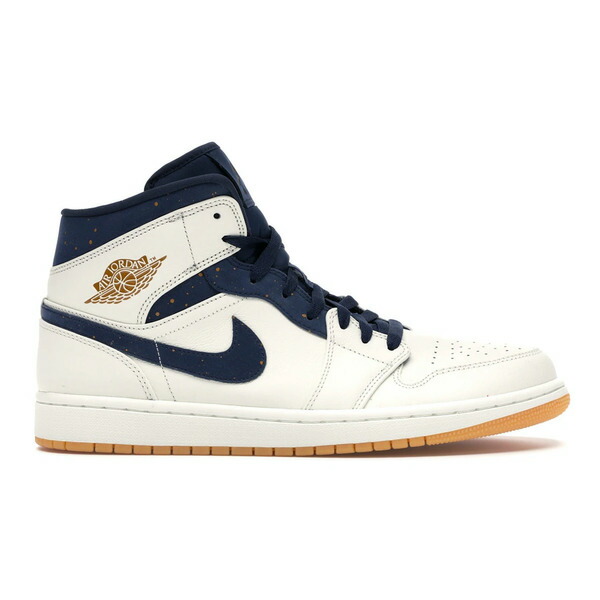 Jordan ジョーダン メンズ スニーカー  【Jordan 1 Retro Mid Jeter】  大きさ US_12(30.0珊) Sail/Bronze-College Navy