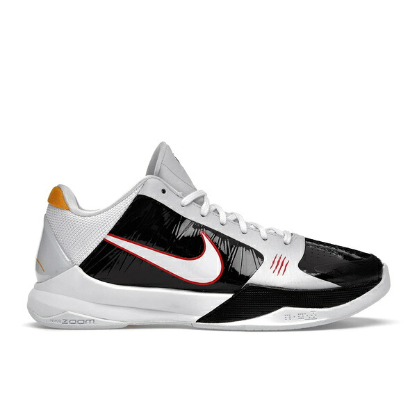 Nike ナイキ メンズ スニーカー  【Nike Kobe 5 Protro Bruce Lee Alternate】  大きさ US_7(25.0珊) White/Black-University Red-Varsity Maize