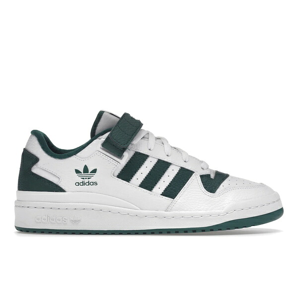adidas アディダス メンズ スニーカー  【adidas Forum Low Collegiate Green】  大きさ US_7(25.0珊) Cloud White/Collegiate Green-Cloud White