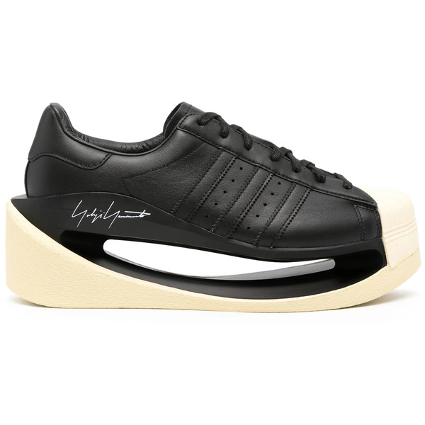 adidas アディダス メンズ スニーカー  【adidas Y-3 Gendo Superstar Black】  大いさ US_8(26.0糎) Black/Black/Easy Yellow