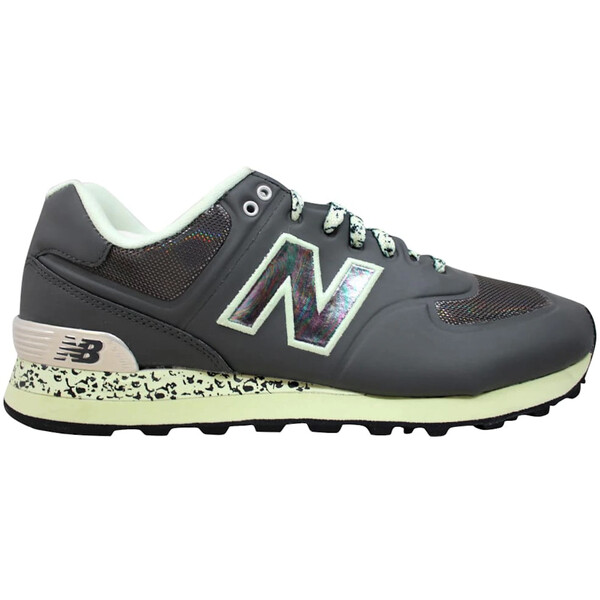 New Balance ニュー平衡にする メンズ スニーカー  【New Balance 574 Atmosphere Black Green Silver】  大きさ US_8(26.0珊) Black/Green-Silver