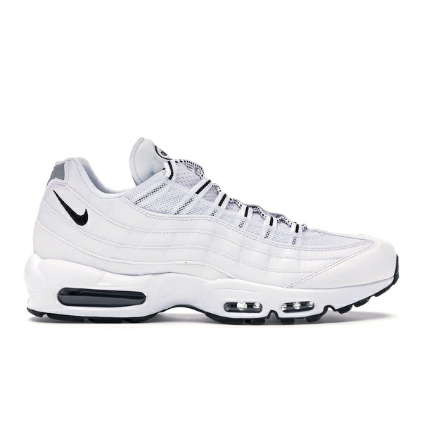 Nike ナイキ メンズ スニーカー  【Nike Air Max 95 White Black】  大いさ US_11(29.0糎) White/Black-Black