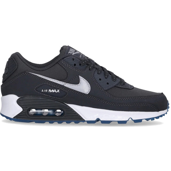Nike ナイキ メンズ スニーカー  【Nike Air Max 90 Reflective Swoosh Anthracite Industrial Blue】  大きさ US_8(26.0糎) Anthracite/Industrial Blue/White/Reflect Silver