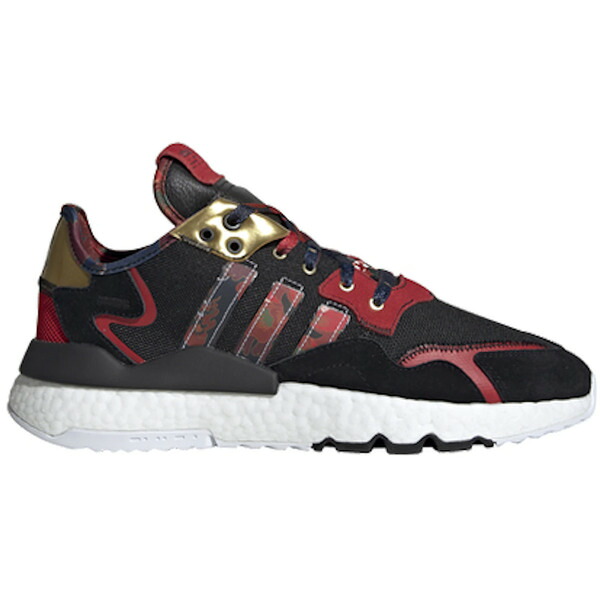 adidas アディダス メンズ スニーカー  【adidas Nite Jogger CNY 2020】  大いさ US_11.5(29.5糎) Core Black/Gold Metalic/White