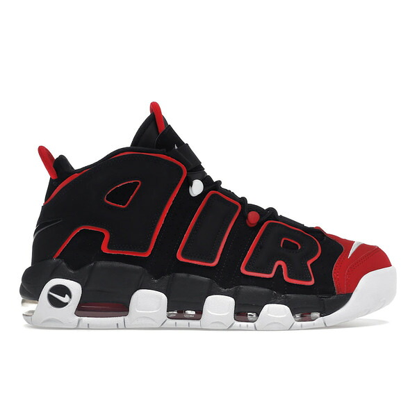 Nike ナイキ メンズ スニーカー  【Nike Air More Uptempo 96 Red Toe】  大きさ US_M_13 Black/Black-Red-White