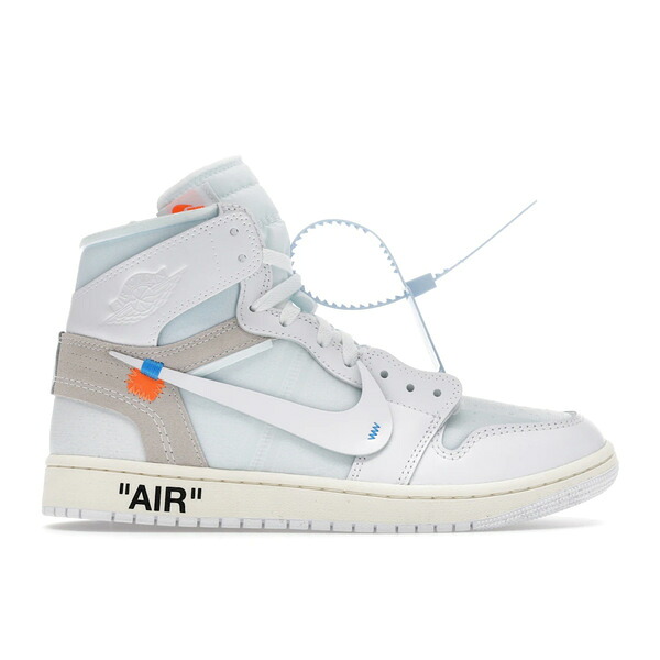 Jordan ジョーダン メンズ スニーカー  【Jordan 1 Retro High Virgil Abloh Archive Alaska】  大きさ US_9(27.0糎) White/White
