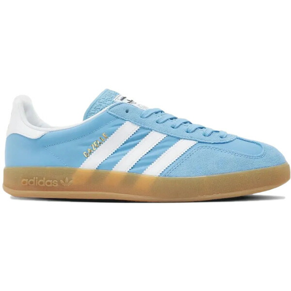 adidas アディダス メンズ スニーカー  【adidas Gazelle Indoor Light Blue】  大いさ US_12.5(30.5糎) Light Blue/White