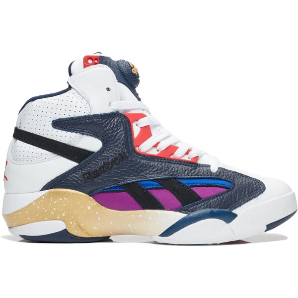 Reebok リーボック メンズ スニーカー  【Reebok Shaq Attaq Dream Team Snub】  大きさ US_11.5(29.5珊) White/Navy/Red
