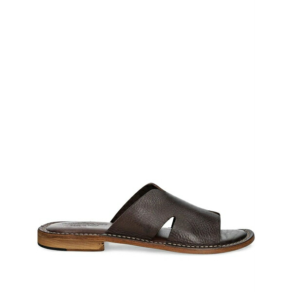 アストルフレックス メンズ サンダル シューズ Leather cut-out sandals Brown｜asty