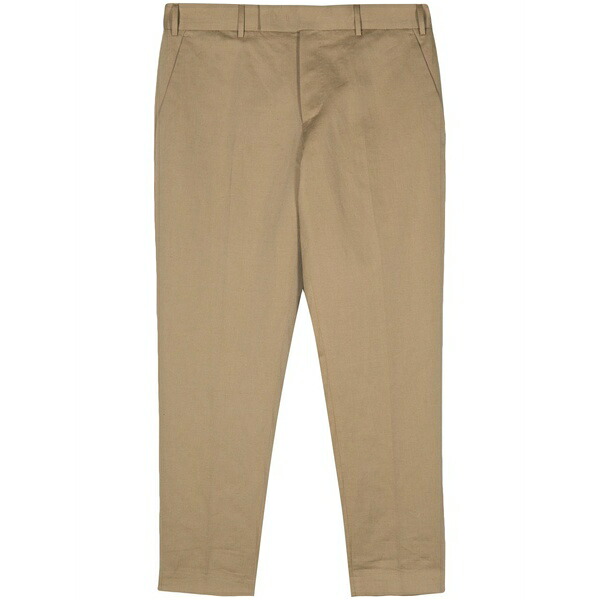 PTトリノ メンズ カジュアルパンツ ボトムス Rebel cropped trousers Brown|asty