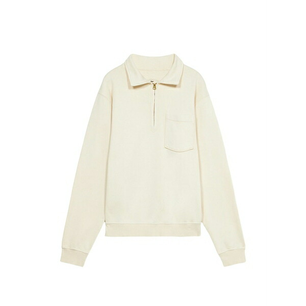 フォルテラ メンズ パーカー・スウェットシャツ アウター Woven zip-up sweatshirt Neutrals｜asty