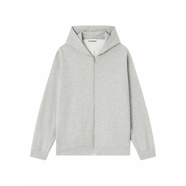 ガニー レディース パーカー・スウェットシャツ アウター Teddy zip hoodie Grey