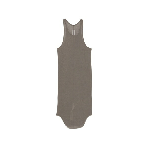 リックオウエンス メンズ ティーシャツ トップス Ribbed tank  Grey メンズファッション-Tシャツ・カットソー-トップス