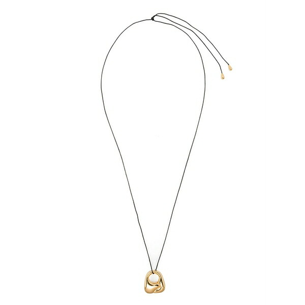 マリア ブラック レディース ネックレス・チョーカー・ペンダントトップ アクセサリー Weekender necklace large Gold|asty