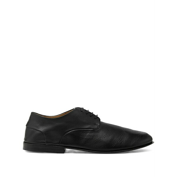 マーシル メンズ 御召しものシューズ シューズ Stucco lace-up fastening derby shoes Black