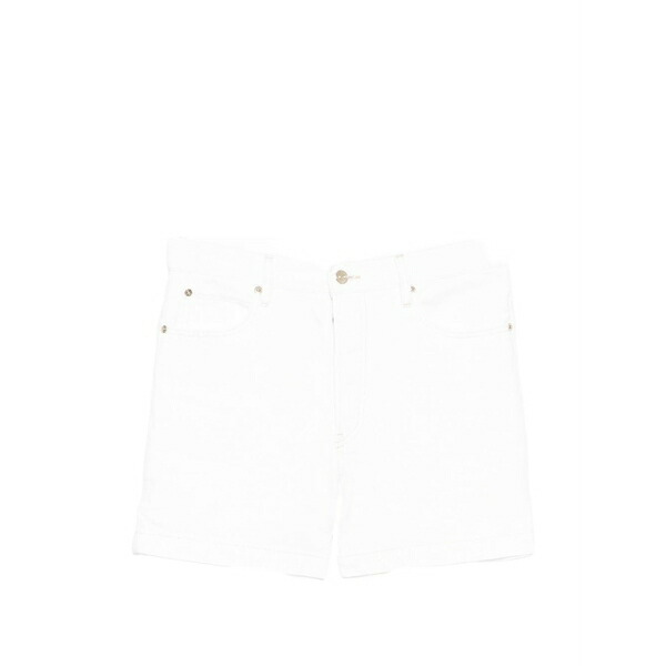 フレーム レディース デニムパンツ ボトムス The everyday denim shorts White|asty