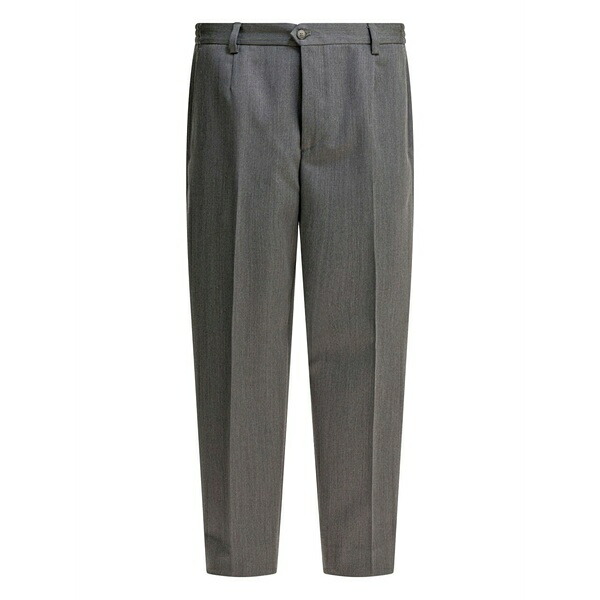 ブリリア 1949 メンズ カジュアルパンツ ボトムス Buttoned pleated trousers Grey｜asty