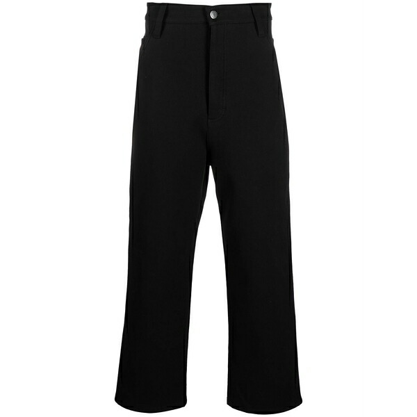 アミ メンズ デニムパンツ ボトムス Wide-leg jeans Black｜asty