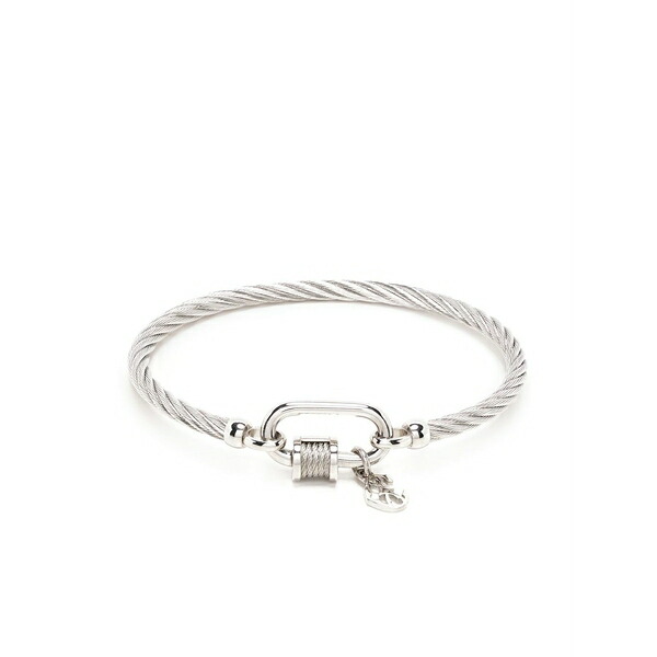 シャリオール レディース ブレスレット・バングル・アンクレット アクセサリー Forever lock cable bangle Silver|asty