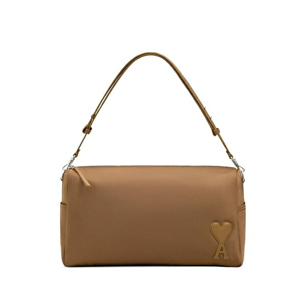 意中の女 メンズ ショルダーバッグ 御徒面子 Large marcel shoulder bag Brown
