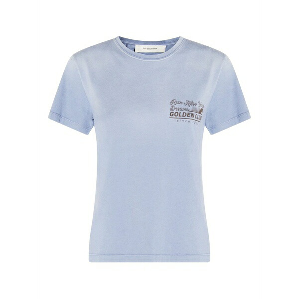 ゴールデングース レディース Tシャツ トップス Graphic-print t-shirt Blue|asty