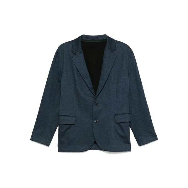 ボス メンズ ジャケット&ブルゾン アウター Single-breasted blazer Blue|asty
