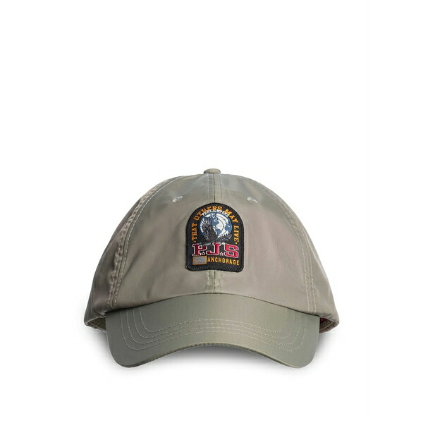 パラジャンパーズ メンズ 帽子 アクセサリー Logo-patch baseball cap Neutrals｜asty