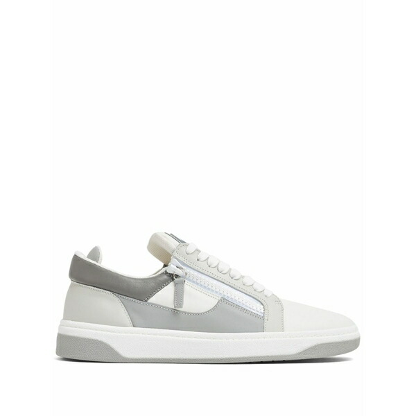 ジュゼッペザノッティ メンズ スニーカー シューズ Gz94 double-zip low-top sneakers White