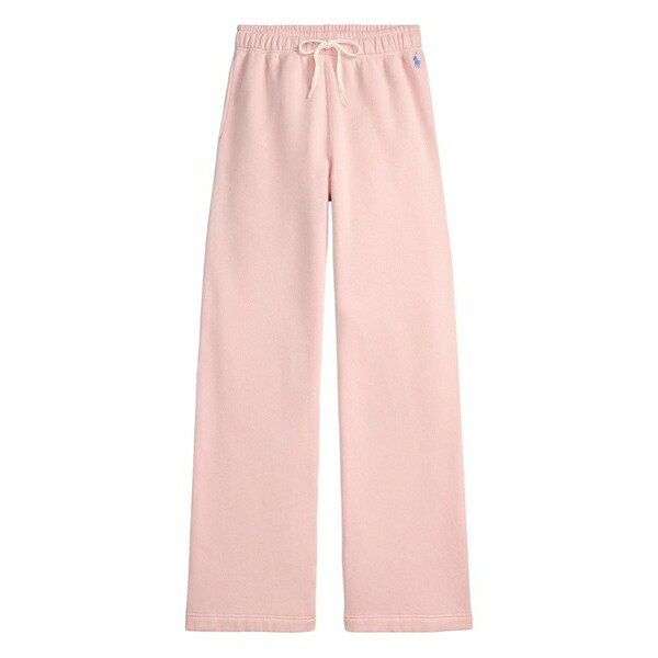 ラルフローレン レディース カジュアルパンツ ボトムス Drawstring embroidered trousers Pink｜asty