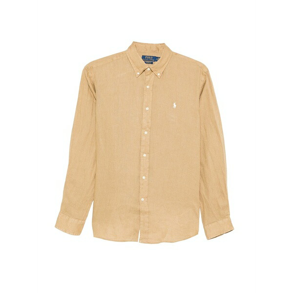 ラルフローレン メンズ プルオーバー トップス Buttoned shirt Neutrals