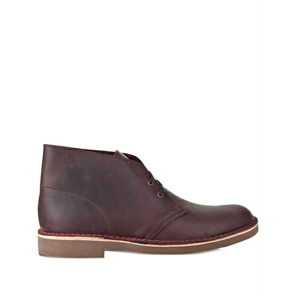 クラークス メンズ ブーツ シューズ Bushacre 2 desert boots Red|asty