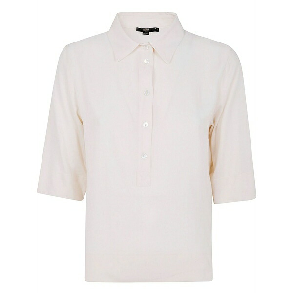 セブンティ レディース スポーツシャツ トップス Polo shirt Neutrals