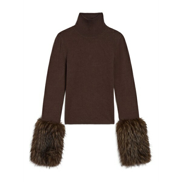 アッパリス レディース 編み物\u0026スウェーター アウター  aspen high-neck jumper Brown