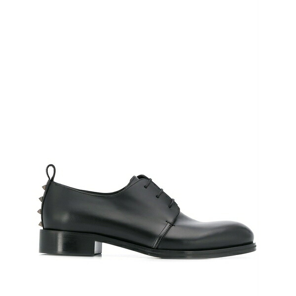 ヴァレンティノ ガラヴァーニ メンズ 御召しものシューズ シューズ Rockstud derby shoes Black