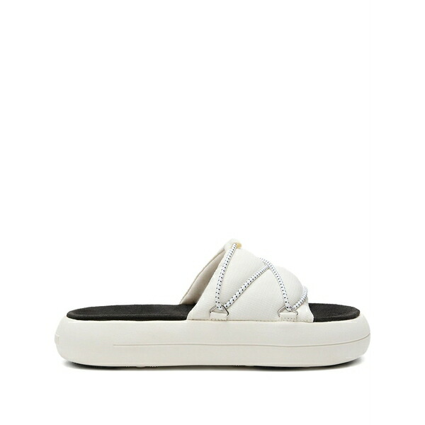 ムーンブーツ メンズ サンダル シューズ Icon rope-detail platform sandals White｜asty 31,720円