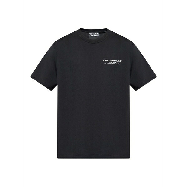 ベルサーチ メンズ Tシャツ トップス Logo-print t-shirt Black｜asty 29,120円
