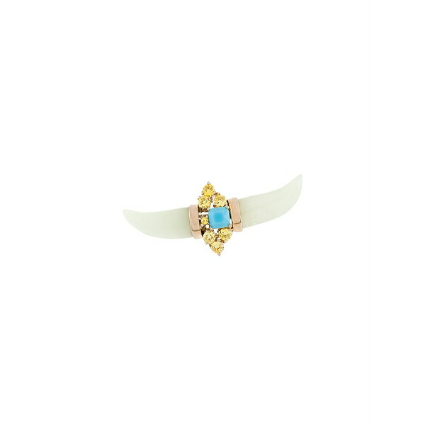 イオッセリアーニ レディース ピアス＆イヤリング アクセサリー Elegua single horn earring Metallic｜asty